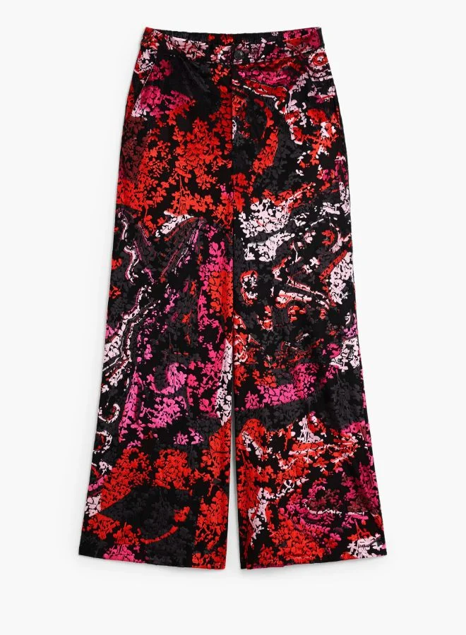 Desigual Black Trousers designed by mr. christian lacroix for Women | Best Price UAE